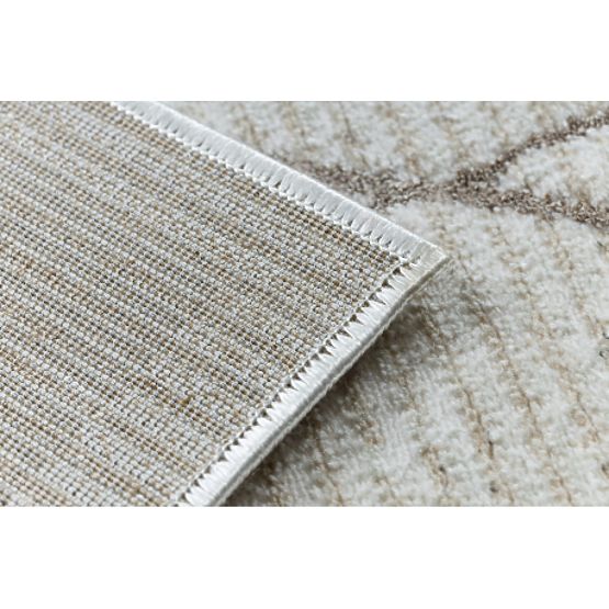 BLISS Z201Z128 Teppich Creme / Beige - Rahmen, geometrisch, modern, strukturell