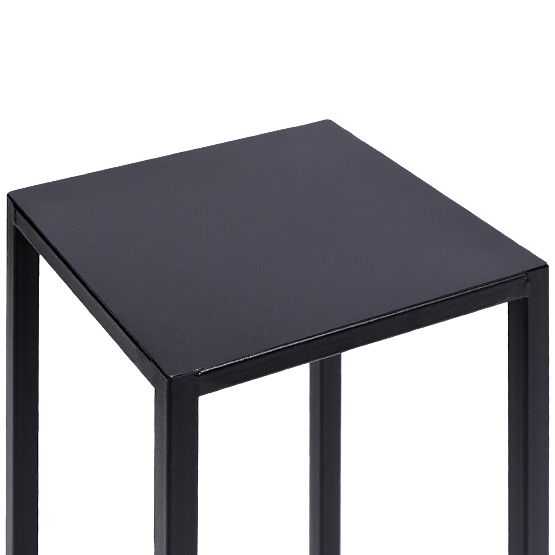 Blumenständer Piatto Loft 60 cm schwarz