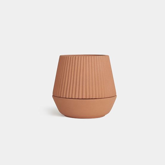 Blumentopf PLEATED umbra
