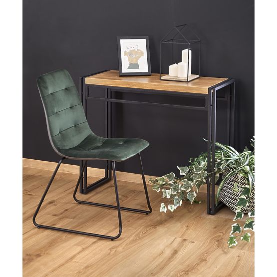 BOLIVAR KN1 Konsole Eiche Gold / Schwarz (1p=1Stk)