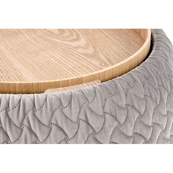 BONO Pouf Hellgrau (1p=1 Stk)