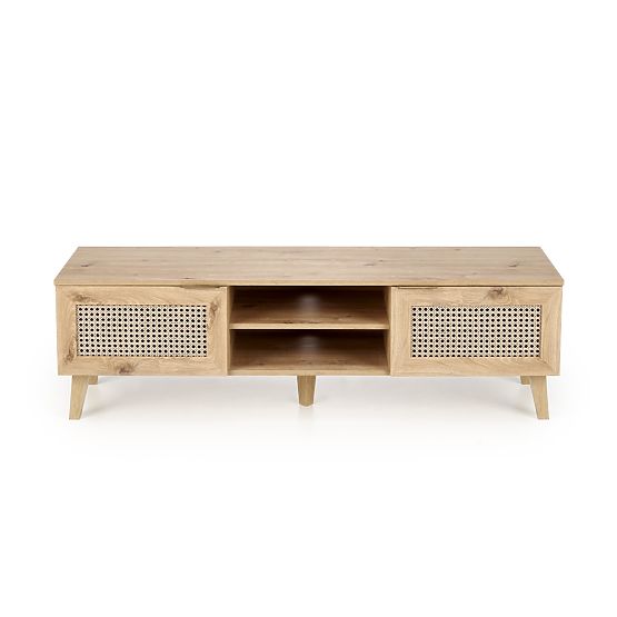 BORNEO RTV-1 TV-Schrank Eiche Artisan/Schwarz (1p=1Stk)