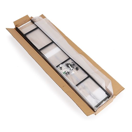 Breites modernes Holzregal LOFT mit 5 Regalböden