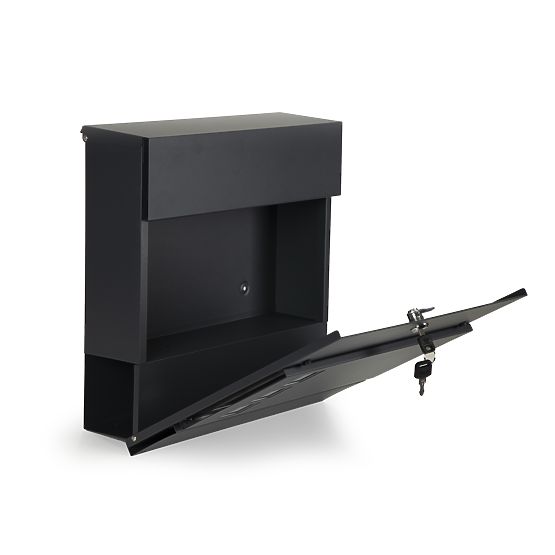 Briefkasten Briefe Zeitungen verzinkter Stahl ModernHome