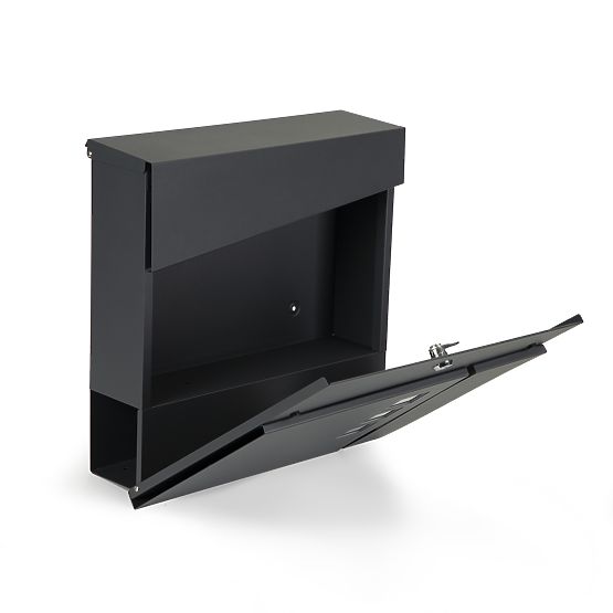 Briefkasten Briefe Zeitungen verzinkter Stahl