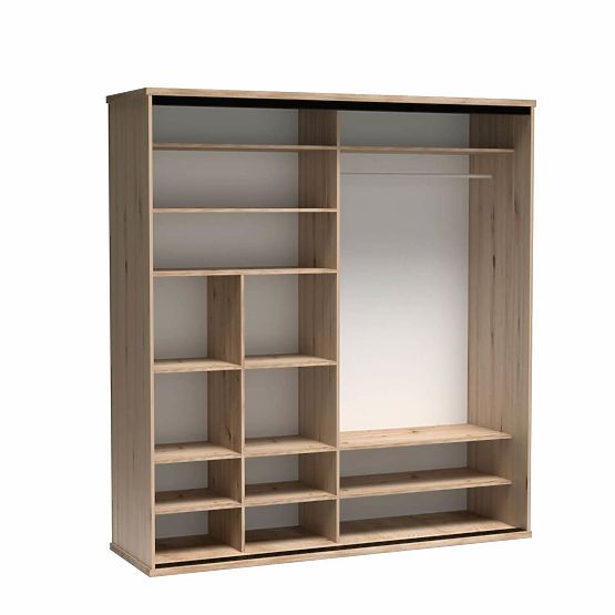 CALI großer Schrank mit Lamellen C15 Artisan