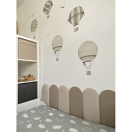 Gepolstertes Paneel Oblouček - Beige