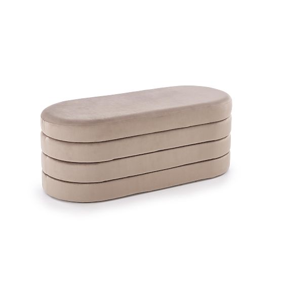 CALPI Bank mit Stauraum, beige (1p=1Stk)