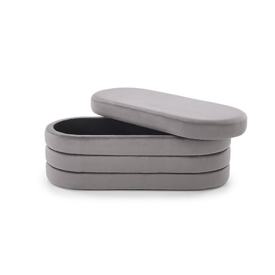 CALPI Bank mit Stauraum, grau (1p=1 Stk)