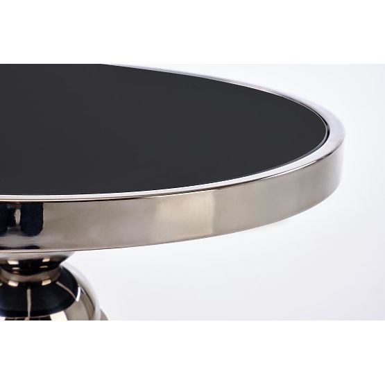 CARLA Couchtisch, schwarz/silber (1p=1Stk)