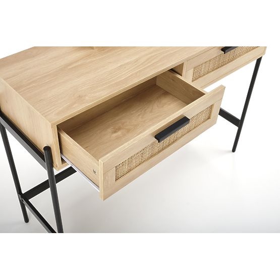 CARMEN Rattan-Schminktisch