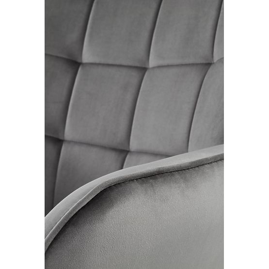 CASTEL Relaxsessel schwarz / hellgrau