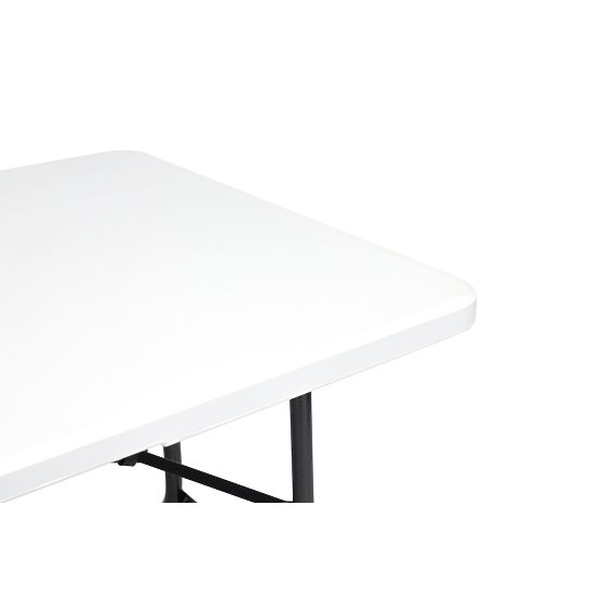 Catering-Set Banketttisch 180 cm 2 Bänke weiß ModernHome