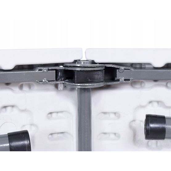 Catering-Set FETA WHITE 180 cm + 6 Stühle BASICO