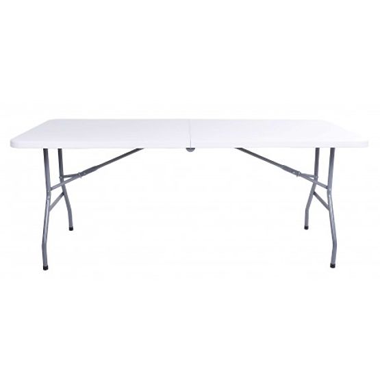 Catering-Set FETA WHITE Tisch + 2 Bänke