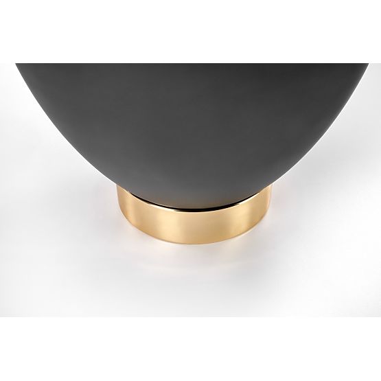 CECILIA Couchtisch weißer Marmor / grau / gold (2p=1Stk)