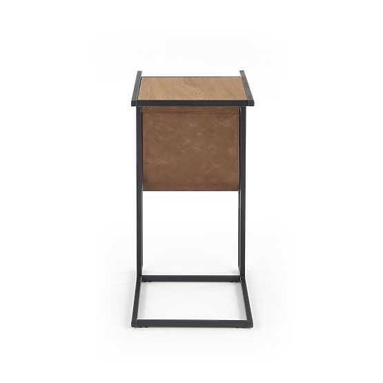 COMPACT Konferenztisch Eiche Gold/Schwarz (1p=1Stk)