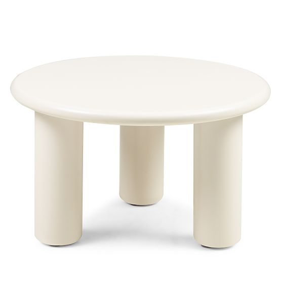 Couchtisch Blair 60 cm, creme, matt