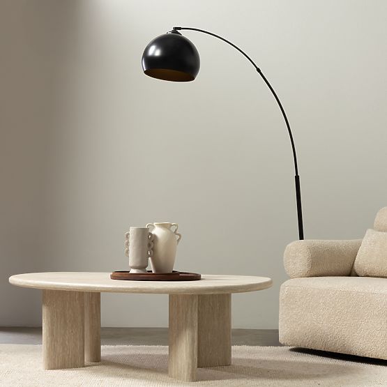 Couchtisch Cameron 130 cm, Travertin