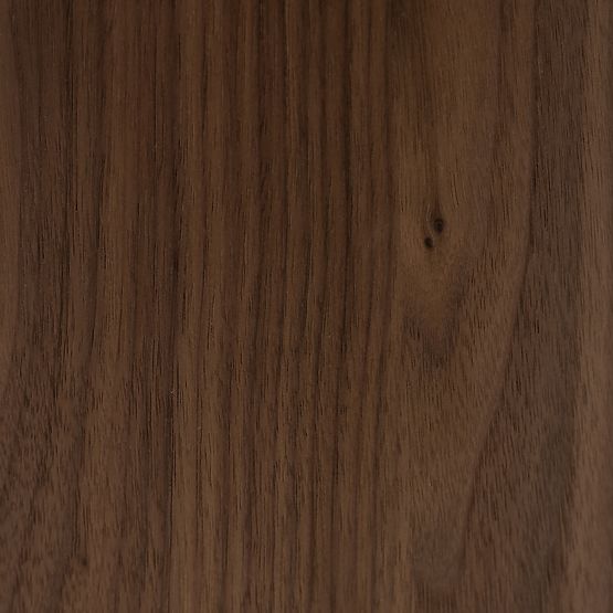 Couchtisch Kyoto 80 cm, rund, Travertin/Nussbaum