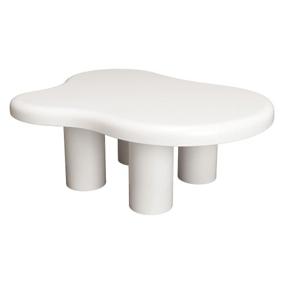 Couchtisch Vercelli 100 cm, weiß
