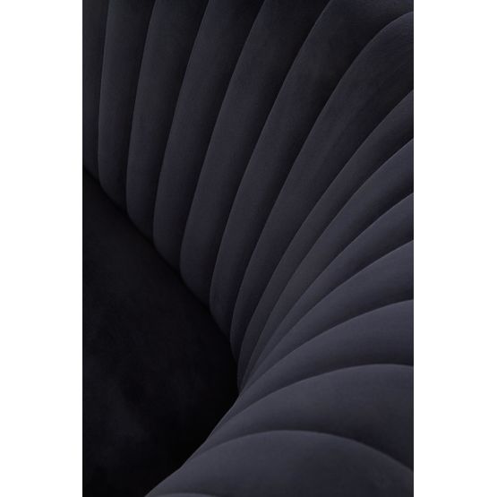 CROWN Relaxsessel schwarz / gold