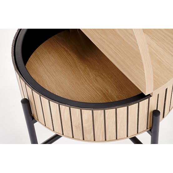 DANTE Set aus 2 Bänken, Natur/Schwarz (1p=1 Set)