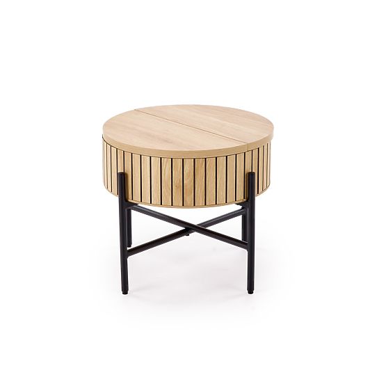 DANTE Set aus 2 Bänken, Natur/Schwarz (1p=1 Set)