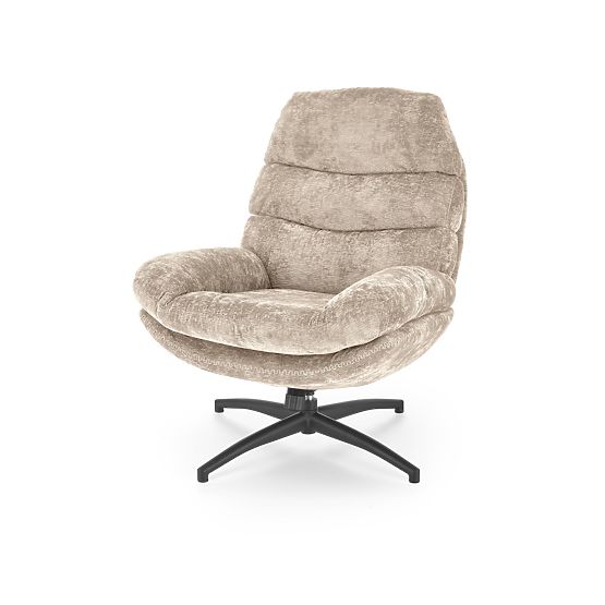 DARIO Relaxsessel mit Fußstütze und Schaukelmechanismus, beige (1p=1Stk)