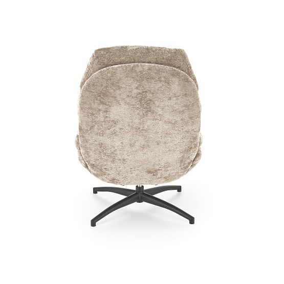 DARIO Relaxsessel mit Fußstütze und Schaukelmechanismus, beige (1p=1Stk)