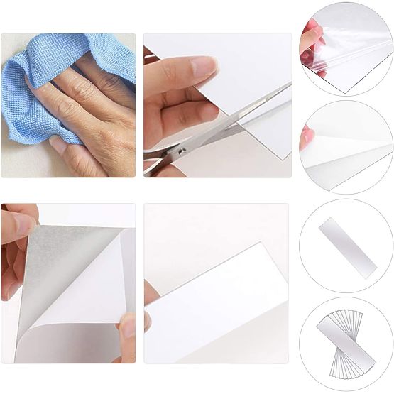 Dekoratives Acrylspiegel Oblong 20 cm