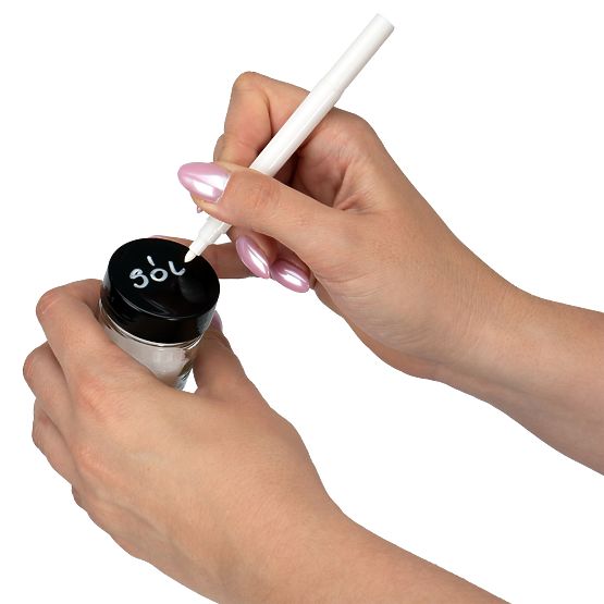 Drehbarer Gewürzständer ROMERO 16 Gläser + 72 Aufkleber