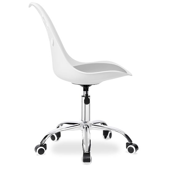 Drehstuhl Grover weiß-grau