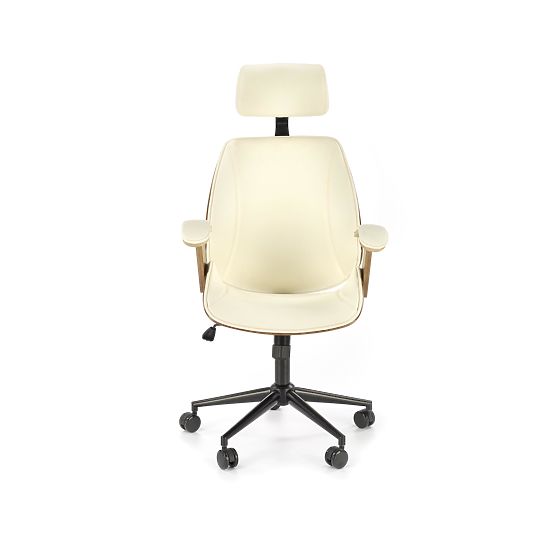 Drehstuhl IGNAZIO, nussbaum-creme (1p=1Stk)