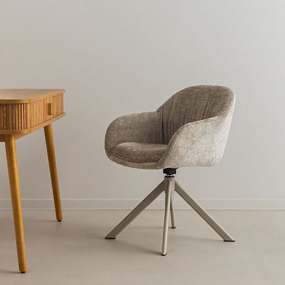 Drehstuhl Kairo, beige