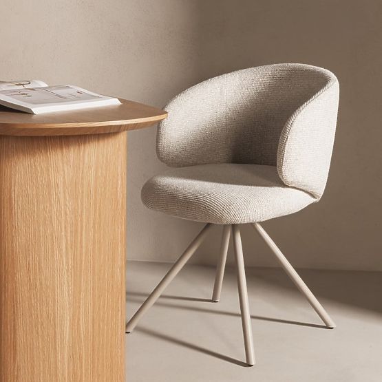 Drehstuhl Pearl beige
