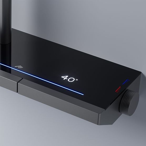 Duschset mit Thermostat REA Pedro Titan