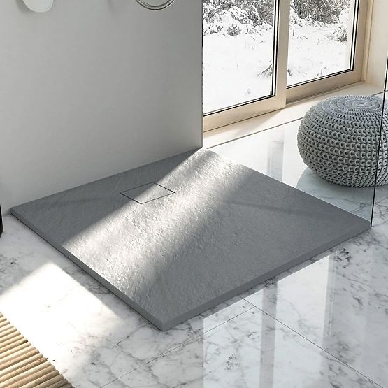 Duschwanne Magnum Grau 90x90