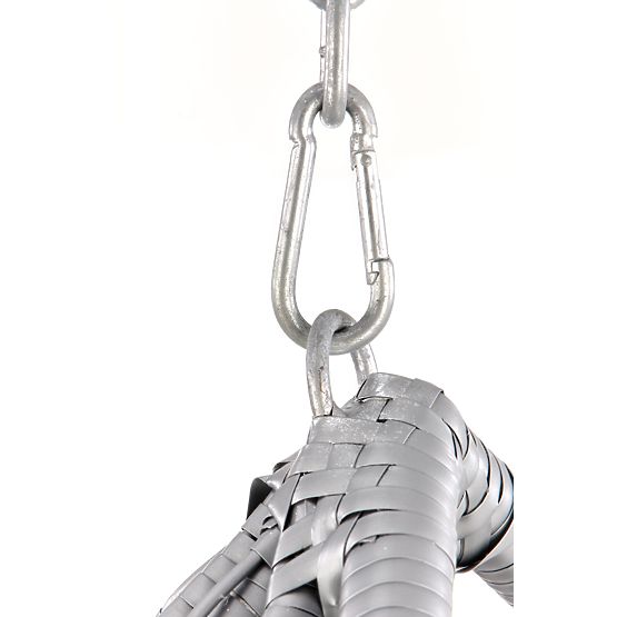 EGGY Gartenstuhl grau / schwarz (3p=1 Stück)