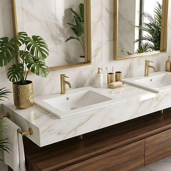 Einbauwaschbecken Rea Dafne 75