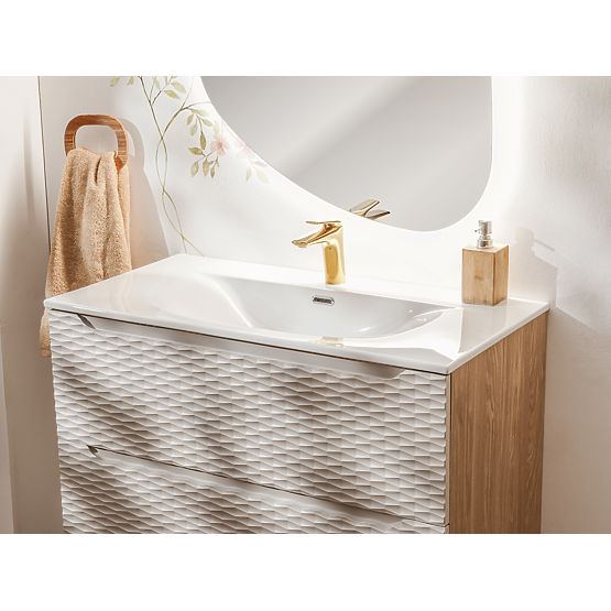 Einzelkammer-Möbelwaschbecken 100 cm