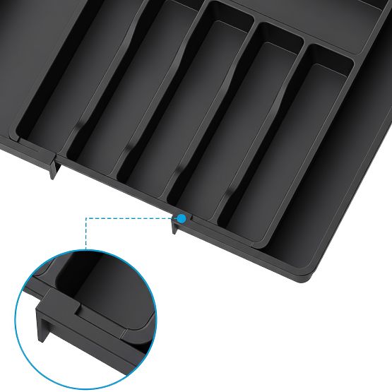 Erweiterbarer Besteck-Organizer GARFO