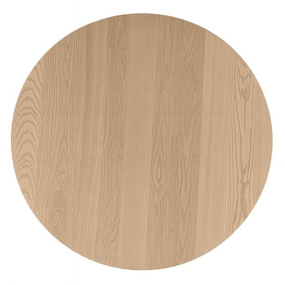 Esstisch Bali 120 cm, rund, cremeweiß