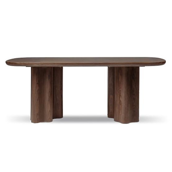 Esstisch Jalo 200x100 cm, dunkle Walnuss