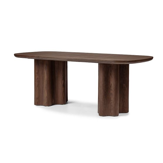 Esstisch Jalo 200x100 cm, dunkle Walnuss