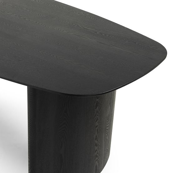 Esstisch Oriento 200 cm, oval, Eschenfurnier