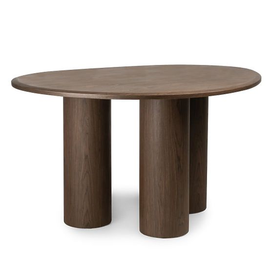 Esstisch Vesper 140 cm, dunkle Walnuss