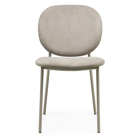 Esszimmerstuhl Alexa, hellbraun/beige Beine