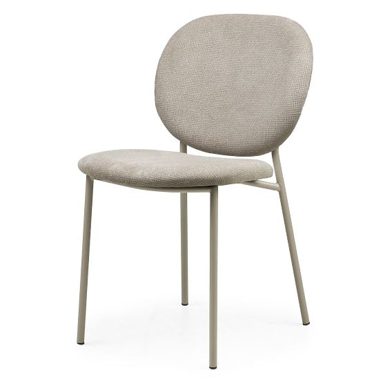 Esszimmerstuhl Alexa, hellbraun/beige Beine
