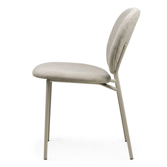 Esszimmerstuhl Alexa, hellbraun/beige Beine